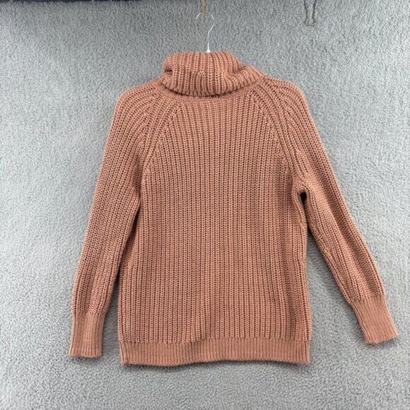 Haven Well Within Sweater Women’s Size Small Chunky Knit Cotton Cowl Neck - Picture 4 of 7